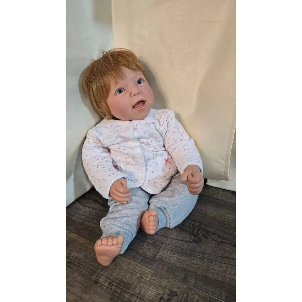 Lee Middleton original baby doll artist Reva Schick red hair lifelike